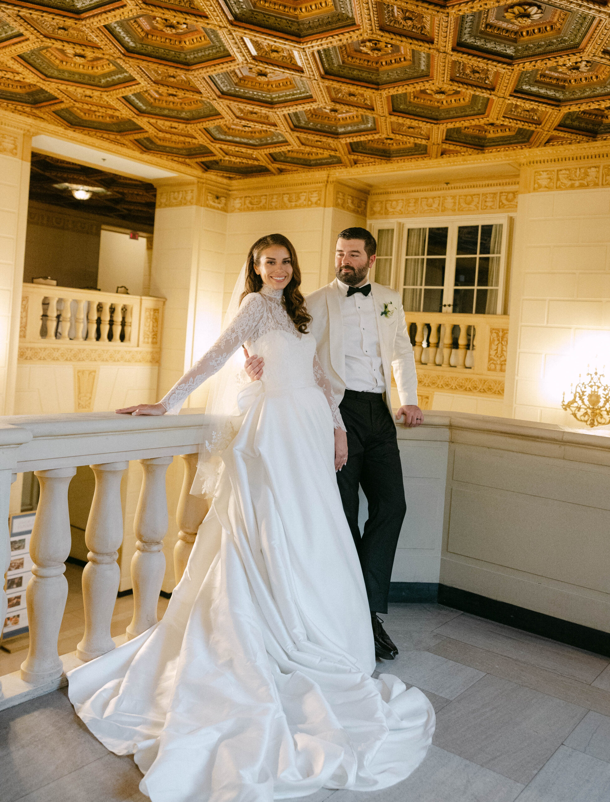 Wedding at the Omni William Penn Hotel in Pittsburgh, PA